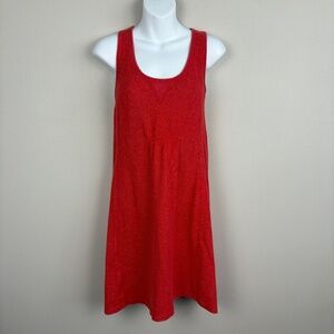 Eddie Bauer Red French Terry Tank Dress - Size Medium